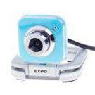Blue 1.3MP PC USB 2.0 Webcam with Built-in Microphone