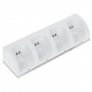 4 Port USB Charging Station with 2800mAh Rechargeable Batteries for Wii Remote