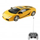 Orange 1:10 Remote Control High Speed Ferrari Sport Racing Car Detailed Interior / Exterior