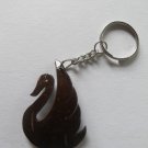 Swan Coconut Keychain Handmade Product