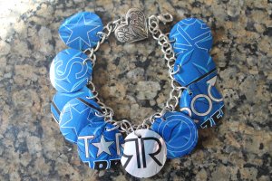 Blue Rock Star Bracelet