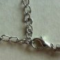 Abalone real guitar pick necklace with music note charm