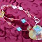 Heart shell pendant necklace