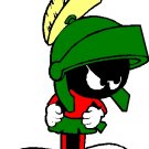 MARVIN THE MARTIAN FULL COLOR VINYL DECAL STICKER