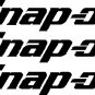 SNAP ON TOOLS VINYL DECAL STICKERS 6" WDE SET OF 3....tool box locker mechanic