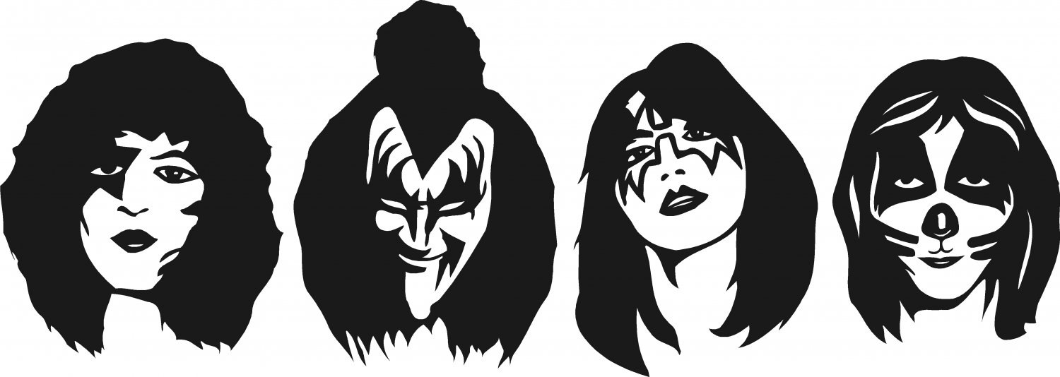 Kiss Band Vinyl Decal Sticker 8 5 Wide