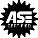ASE CERTIFIED MECHANIC VINYL DECAL STICKER  5"!