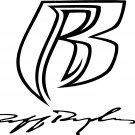 ruff ryders R and signature  vinyl decal sticker set