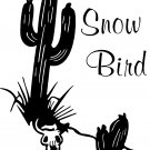 SNOWBIRD VINYL DECAL STICKER