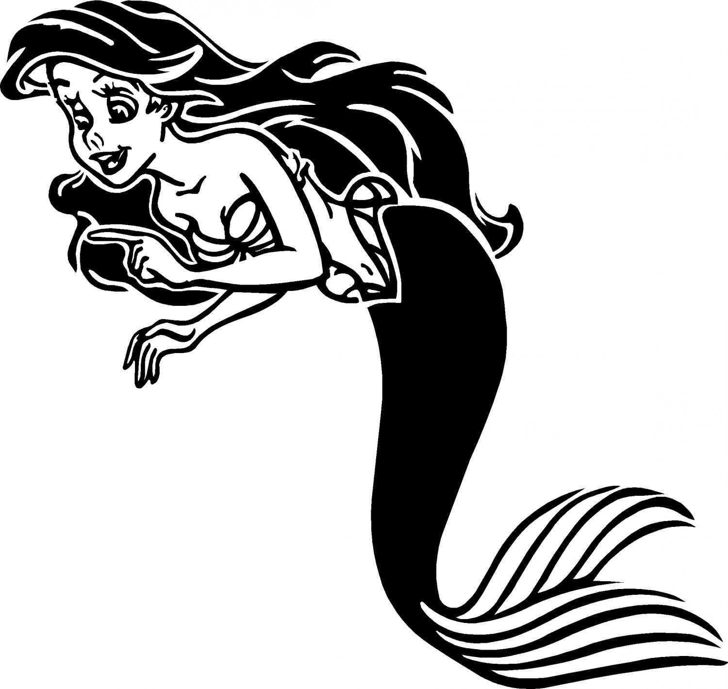 MERMAID VINYL DECAL STICKER 6