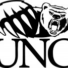 unc northern colorado university bears vinyl decal sticker
