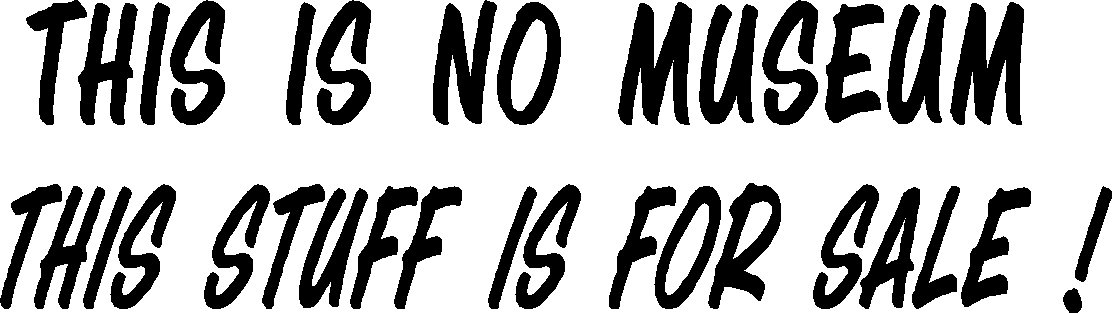 this is no museum this stuff is for sale ! vinyl decal sticker 9" wide!