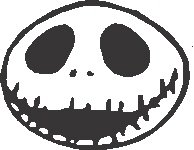 Nightmare Before Christmas Jack Skellington Car Truck Window Vinyl Decal Sticker