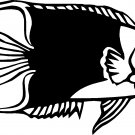 FLOUNDER FISH DEEP SEA VINYL DECAL STICKER