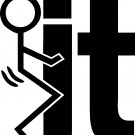 fuck it funny screw it vinyl decal sticker