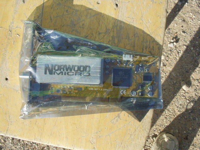 tv computer tuner card sealed norwood micro s800 ver 1.3