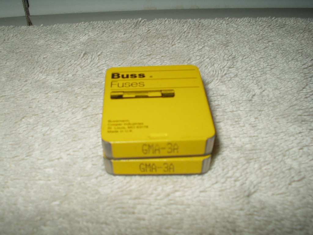buss fuse # gma-3a fast acting lot of 5 each per order