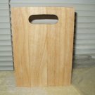 wood cutting board 8.5" x 6" x 3/8"