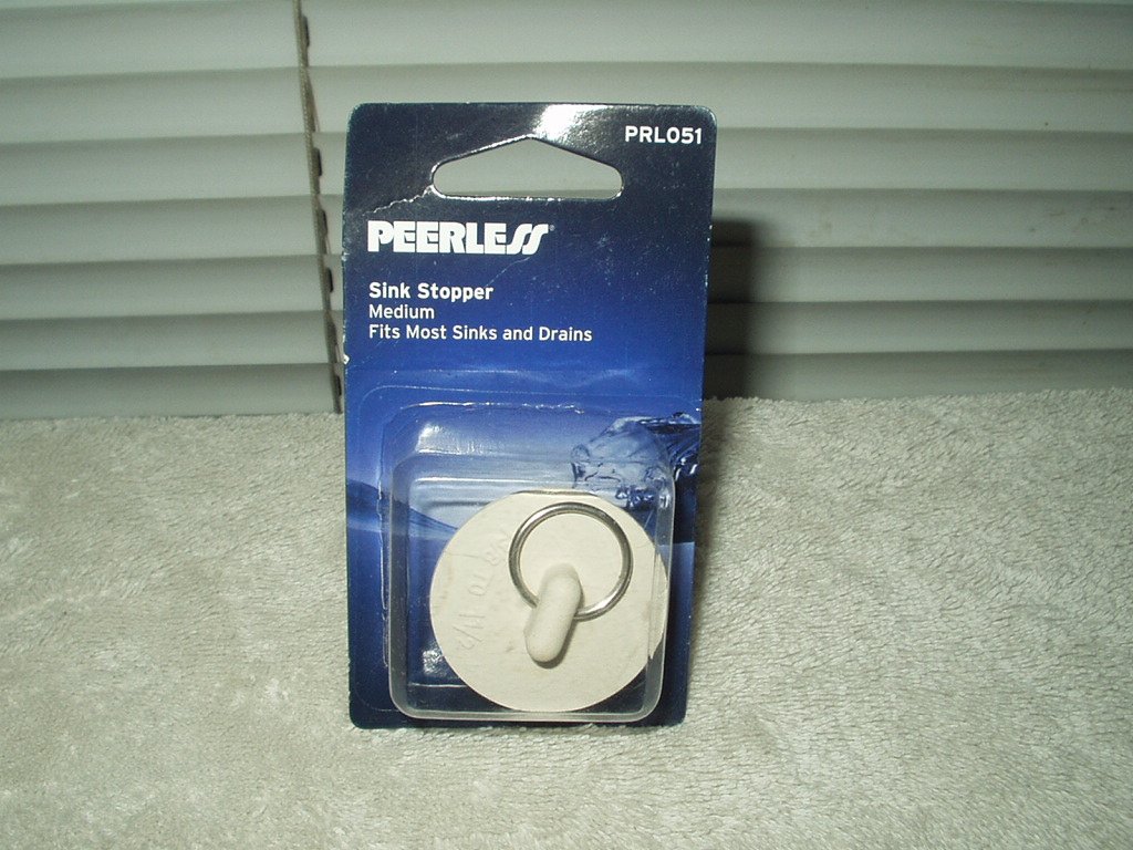 peerless sink stopper medium size #PRL051 sealed for most sinks