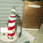 hallmark keepsake magic candy cane lookout blinking lighthouse ornament 1994