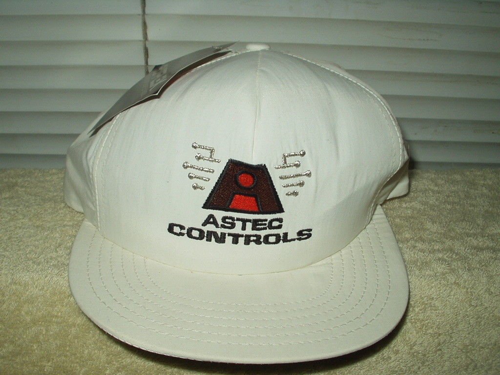 astec controls embroidered baseball hat cap 1 size supplex water resistant nylon