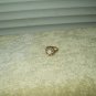 sarah coventry ring simulated white pearl gold tone approx 23/32" W missing 1 stone