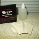 camera lens cleaning kit by vivitar cloth tissue & solution