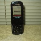 Samsung trance sch-u490 v verizon slider phone w/ oem data cable & travel charger