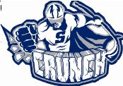 SYRACUSE CRUNCH AHL HOCKEY LAPTOP PHONE FULL COLOR VINYL STICKER 2.5" WIDE X 2" TALL