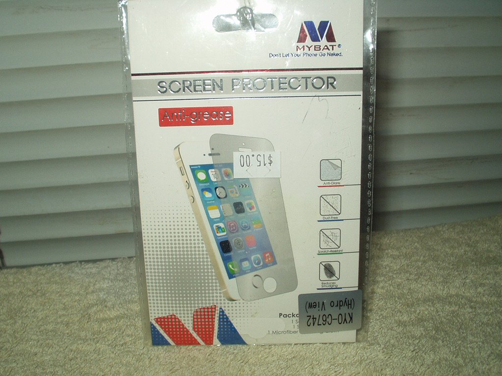 kyocera hydro view # c6742 smartphone anti-grease screen protector