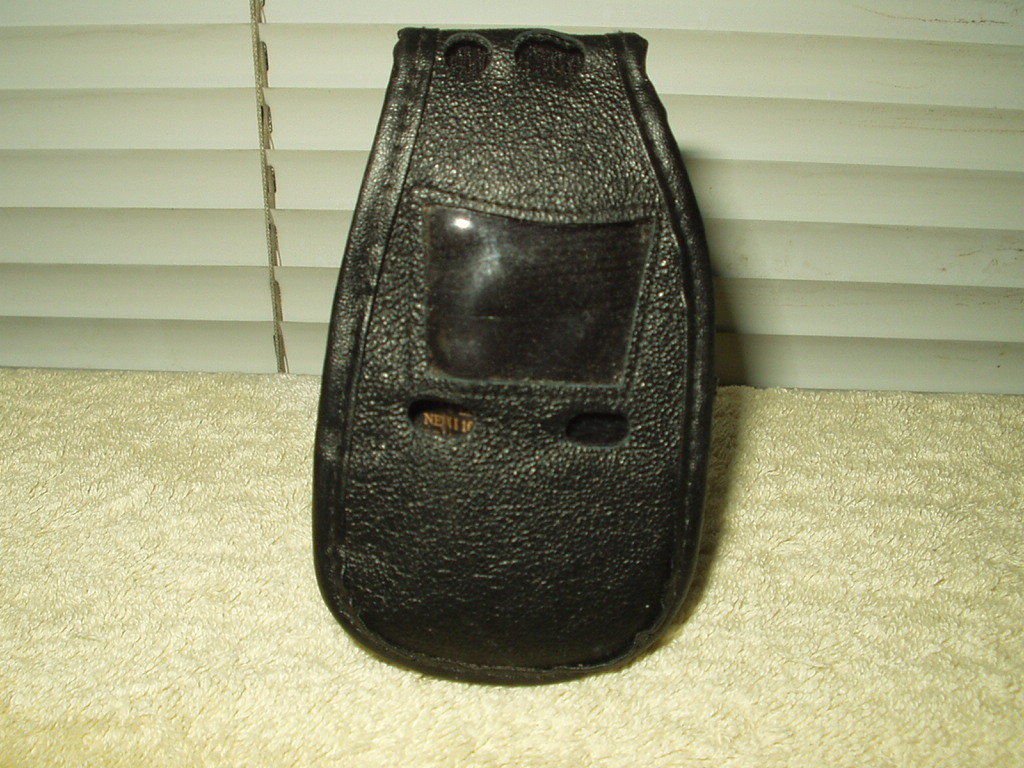 nextel i 1000 i1000 genuine leather case with belt clip vintage cell phone