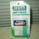 sunstar GUM soft-picks 70 count w/ case sealed for food & plaque removal