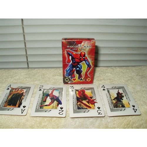 spiderman year 2004 playing cards