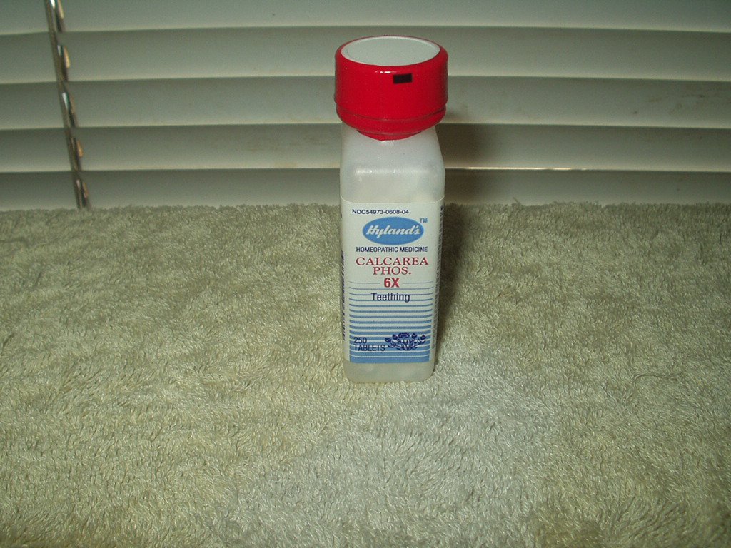 hyland's homeopathic medicine calcarea phos. 6x for teething 250 tablets sealed