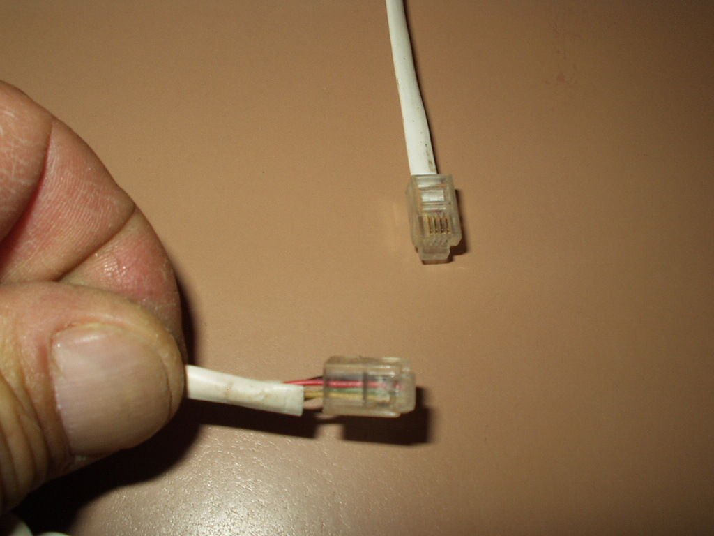 landline telephone receiver cords lot of 3 2 6' & 1 24' measured