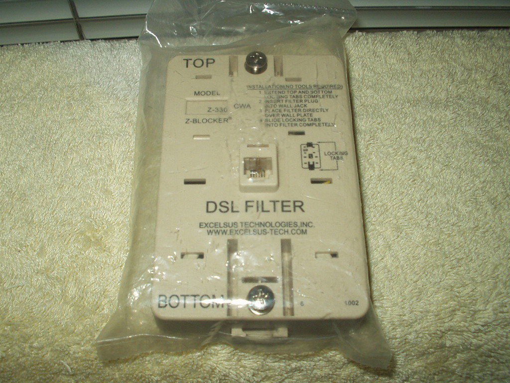 EXCELSUS Z-330 CWA DSL WALL FILTER ~ Z-330 CWA SEALED