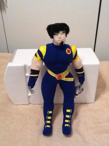 WOLVERINE XMEN MARVEL COMICS 2003 LICENSED POSEABLE PLUSH 17"