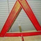 triangle warning reflector with metal adjustable base 17" each side 1 only