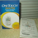 one touch verio flex meter "manual only" w/ guide insert in spanish
