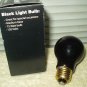 black light bub 75 watt e26 screw base tested good