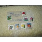 stamps US 1991-97 flora & fauna series US# 2479/3049 lot of 8 used