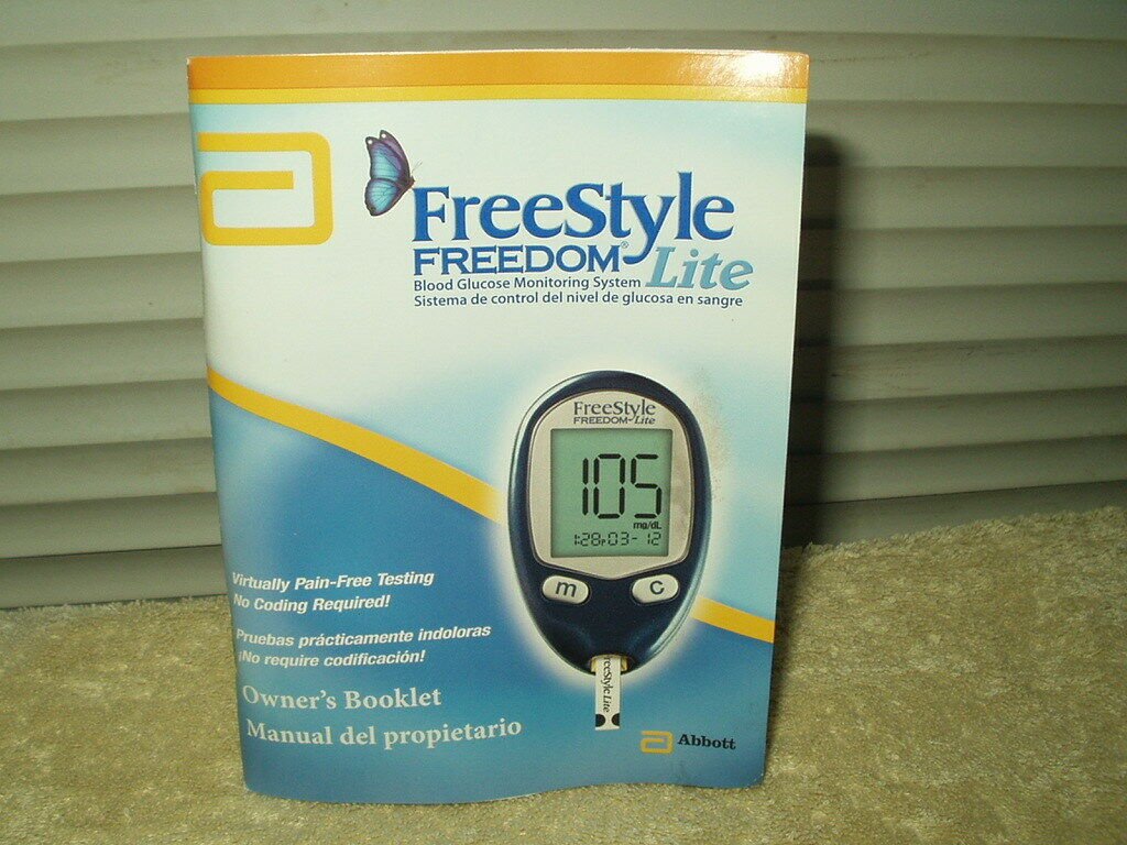 freestyle-freedom-lite-glucose-meter-monitor-manual-only-in-english