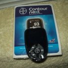 1 bayer contour next & 1 contour next ez meters w/ batteries & manuals only lot of 2 #9697 #9628