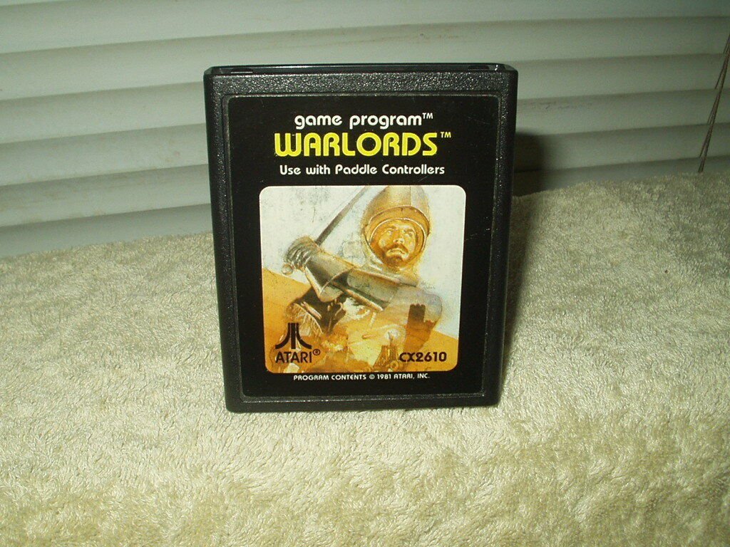warlords game program # cx2610 vintage 1981 atari