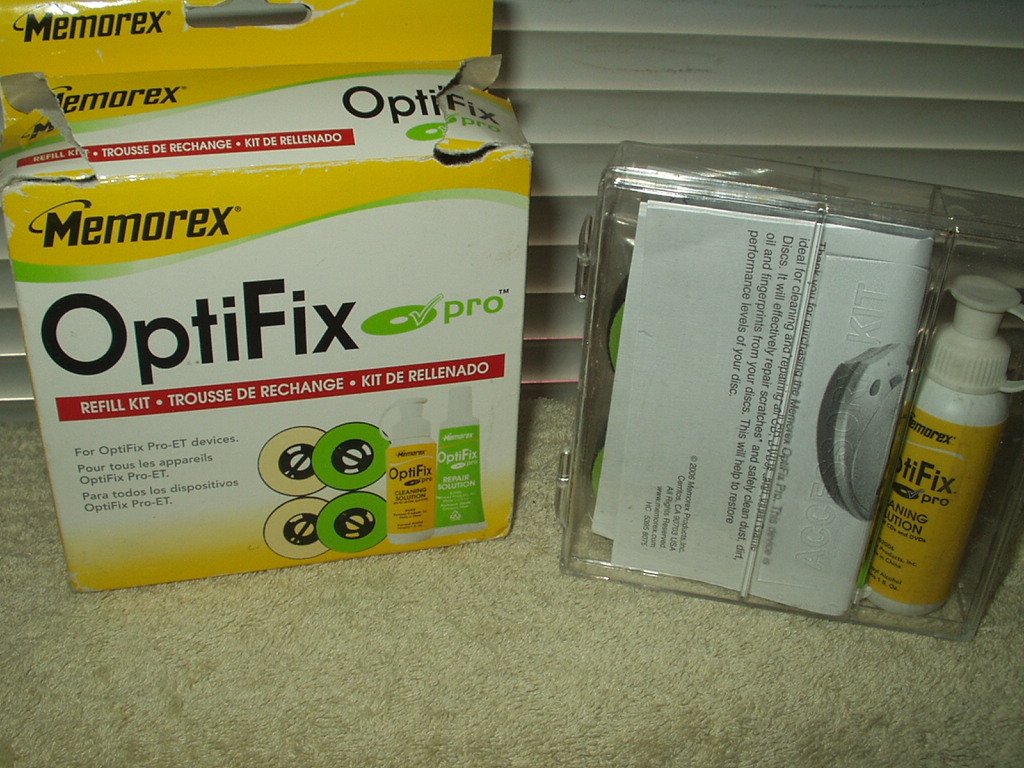 memorex optifix pro refill kit for et devices