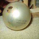 angels we have heard on high xmas glass ball collectible ornament # e1467 enesco precious moments