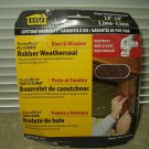 weatherstripping all climate weatherseal md products # 43848 for gaps 1/8" to 3/8" 17'