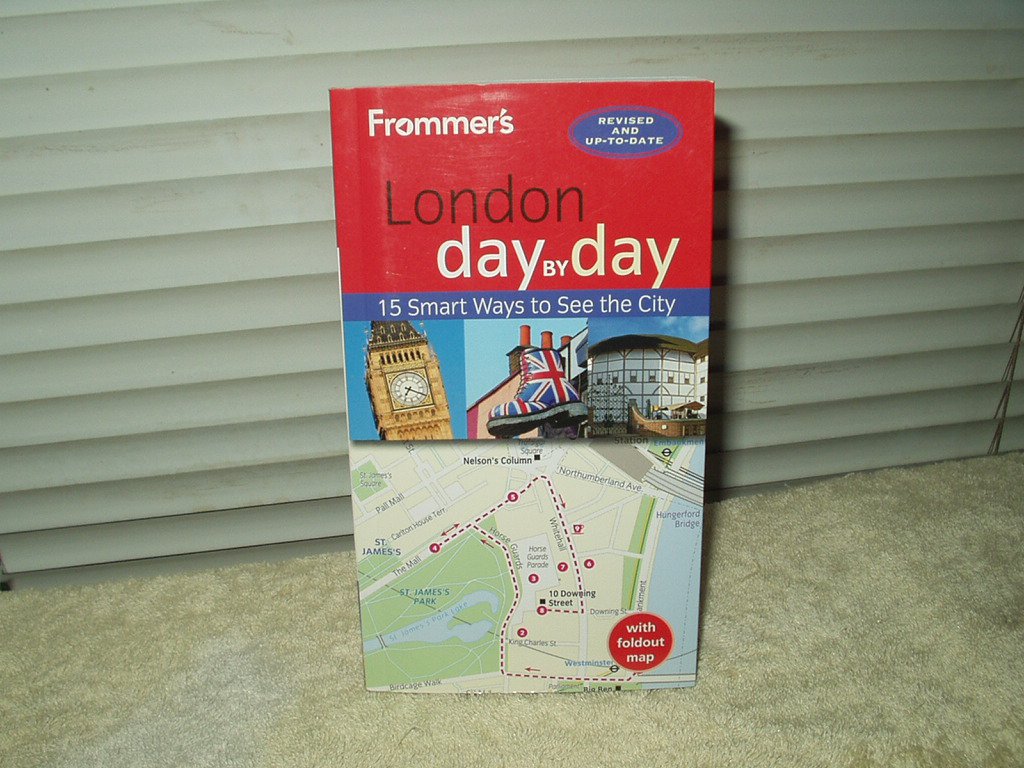 frommer's london day by day 4th edition w/ map by joe fullman