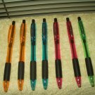 inc clipclick pens lot of 7 each new out of the box