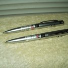 laser writing pen w/ penlight tradewinds brand lot of 2
